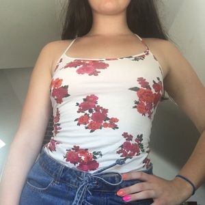 Floral Garage tank top XS